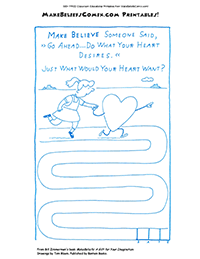 Your Heart's Desire printable from MakeBeliefsComix.com