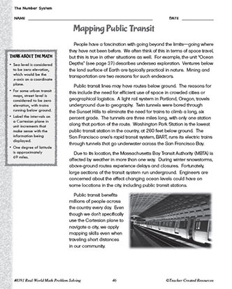 The Number System Math Worksheet and Answer Key Grade 5-9