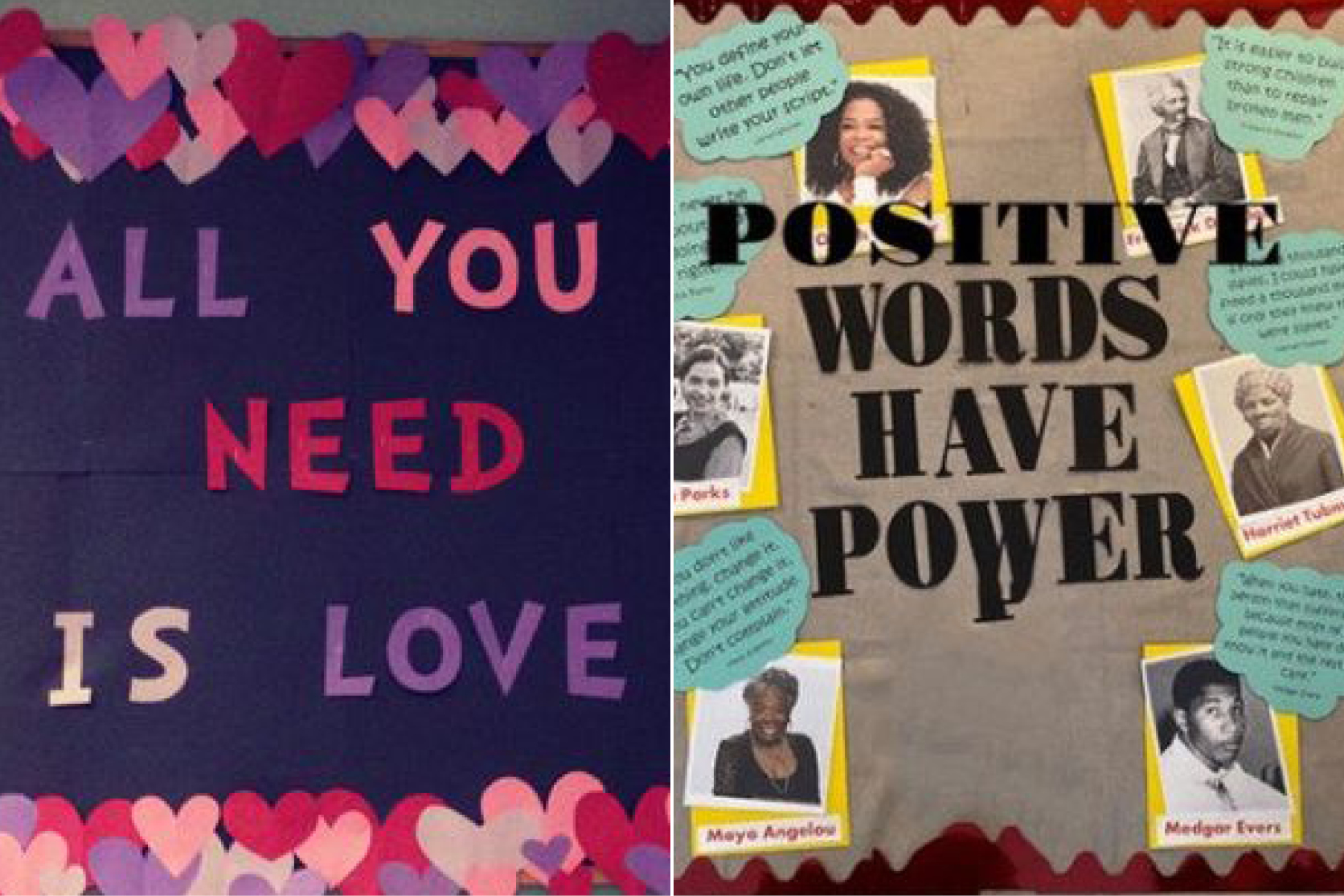 February bulletin board ideas