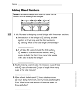 Adding Mixed Numbers (Gr. 5)