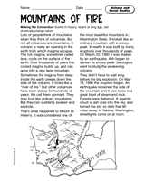 Science and Social Studies: Mountains of Fire