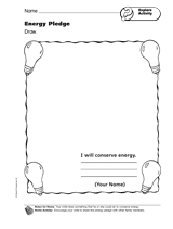 Explore Activity: Energy Pledge