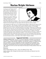 Marian Wright Edelman