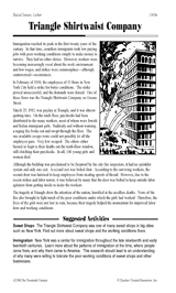 Triangle Shirtwaist Company