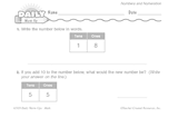 Math Warm-Up 2 for Gr. 1 & 2: Numbers and Numeration