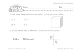 Math Warm-Up 134 for Gr. 1 & 2: Measurement & Geometry