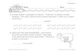 Math Warm-Up 82 for Gr. 1 & 2: Operations