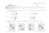 Math Warm-Up 115 for Gr. 5 & 6: Measurement & Geometry