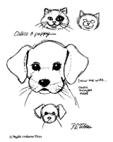 Calico's Curious Kittens Coloring Activity 1
