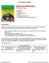 Kingfisher Young Knowledge: Apes and Monkeys Teacher's Guide
