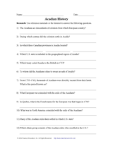 Acadian History