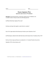 Russo-Japanese War