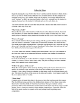 Follow the Moon Teaching Ideas