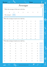Averages (Grade 3)