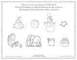 Circle the Beach Items