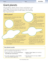 Giant Planets